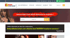 Desktop Screenshot of ankaracanlimuzik.com